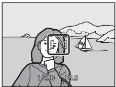 NIKON COOLPIX P7000 - Press the shutter-release button halfway. - 2
