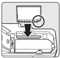 NIKON COOLPIX P7000 - Inserting the Memory Card - 2