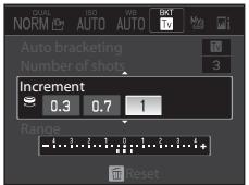 NIKON COOLPIX P7000 - Setting the Bracketing - 4