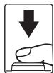 NIKON COOLPIX P7000 - Press the shutter-release button the rest of the way down. - 1