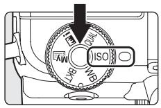 NIKON COOLPIX P7000 - Rotate the quick menu dial to ISO and press the quick menu button. - 1