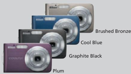 Brushed Bronze Cool Blue Graphite Black Plum