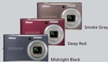 Ailion COOLPIX Smoke Gray Deep Red Ailion COOLPIX Midnight Black