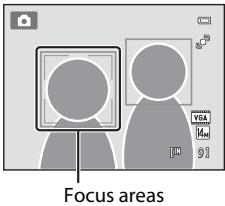 NIKON COOLPIX S3100 - Face priority (default setting) - 1