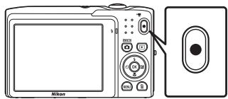 NIKON COOLPIX S3100 - Press the  (film movie-record) button to start movie recording. - 1