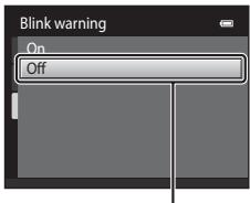 NIKON COOLPIX S3100 - The MENU Button - 4