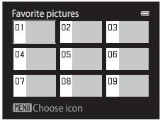 NIKON COOLPIX S3100 - Changing Icons Assigned to Albums - 4