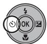 NIKON COOLPIX S3100 - Press the multi selector (self-timer). - 1