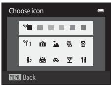 NIKON COOLPIX S3100 - Changing Icons Assigned to Albums - 6