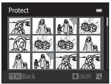 NIKON COOLPIX S3100 - Press the multi selector  or  to choose the desired picture. - 1