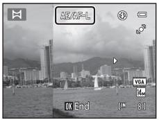 NIKON COOLPIX S3100 - AE/AF-L Indicator - 1