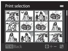 NIKON COOLPIX S3100 - Print selection - 1