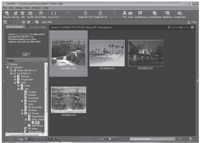 NIKON COOLPIX S3100 - Confirm that the source device is displayed in the transfer options. Source panel and click Start Transfer. - 2