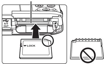 NIKON COOLPIX S3100 - Inserting Memory Cards - 2