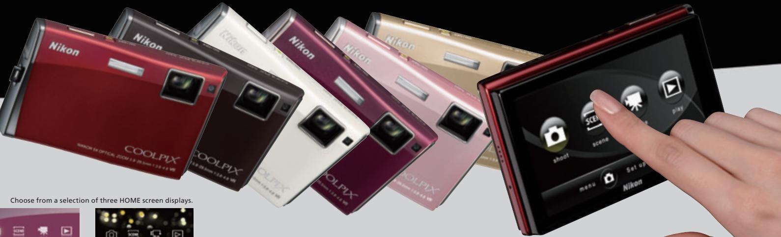 NIKON COOLPIX S6100 - The cutting edge of elegant design and intuitive operation - 1