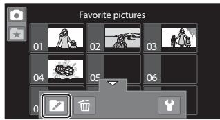 NIKON COOLPIX S80 - Changing Icons Assigned to Albums - 2