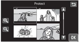 NIKON COOLPIX S80 - Protecting Multiple Pictures - 3