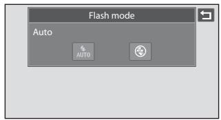 NIKON COOLPIX S80 - Setting the Flash Mode - 2