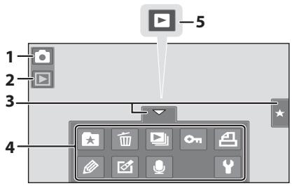 NIKON COOLPIX S80 - Playback (Operation Controls) - 1