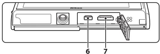 NIKON COOLPIX S80 - Attaching the Camera Strap - 5