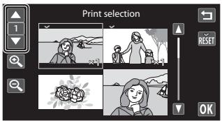NIKON COOLPIX S80 - Creating a Print Order for Multiple Pictures - 2