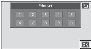 NIKON COOLPIX S80 - Creating a Print Order for One Picture - 3