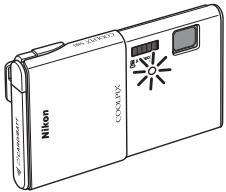 NIKON COOLPIX S80 - Press the shutter-release button the rest of the way down. - 3
