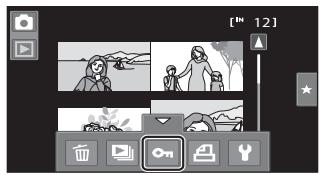 NIKON COOLPIX S80 - Protecting Multiple Pictures - 1