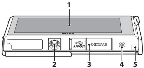 NIKON COOLPIX S80 - Attaching the Camera Strap - 4