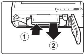 NIKON COOLPIX S80 - Removing Memory Cards - 1