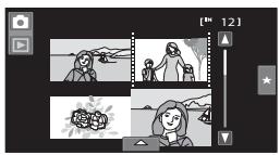 NIKON COOLPIX S80 - Viewing Multiple Pictures: Thumbnail Playback - 2