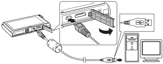 NIKON COOLPIX S80 - Transferring Images from a Camera to a Computer - 1