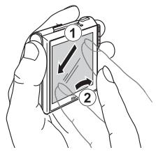 NIKON COOLPIX S80 - Spreading/pinching - 1