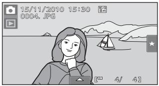 NIKON COOLPIX S80 - Operations in Full-frame Playback Mode - 1