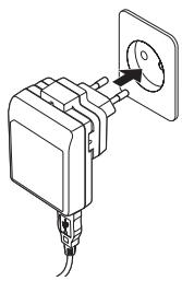 NIKON COOLPIX S80 - Plug the Charging AC Adapter into an electrical power outlet. - 1
