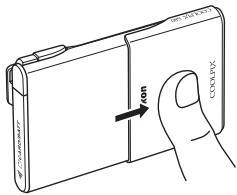 NIKON COOLPIX S80 - Turning On and Off the Camera - 2