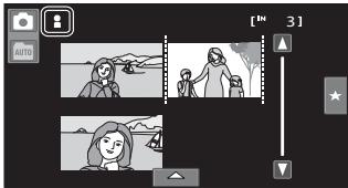 NIKON COOLPIX S80 - Thumbnail Display in Favorite Pictures and Auto Sort Mode - 2