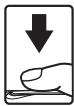 NIKON COOLPIX S80 - Press the shutter-release button the rest of the way down. - 1