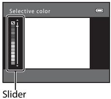 Selective color Slider
