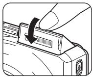 NIKON COOLPIX S9100 - Lowering the Flash - 1