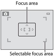 Focus area Selectable focus area