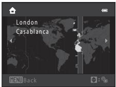 London Casablanca MENU Back