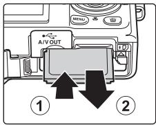 A/V OUT ① ②