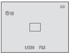 NIKON COOLPIX S9100 - Frame the picture and press the shutter-release button halfway. - 2