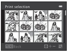 Print selection 1 2 3 4 5 6 7 8 9 10 11 12 MENU Back