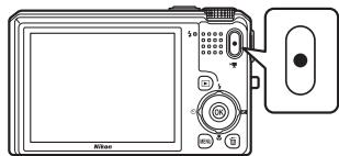 NIKON COOLPIX S9100 - Press the ● (▶ movie-record) button to start movie recording. - 1