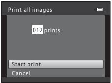 Print all images 012 prints Start print Cancel