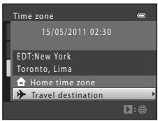 Time zone 15/05/2011 02:30 EDT:New York Toronto, Lima Home time zone Travel destination