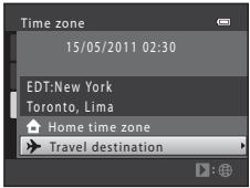 Time zone 15/05/2011 02:30 EDT:New York Toronto, Lima Home time zone Travel destination