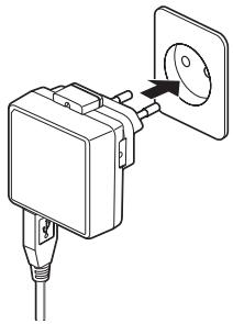 NIKON COOLPIX S9100 - Plug the Charging AC Adapter into an electrical outlet. - 1
